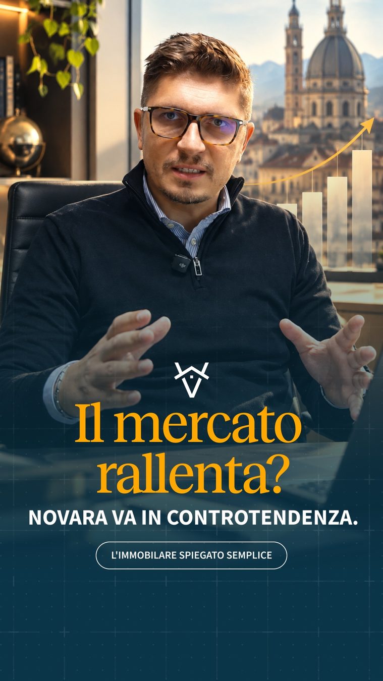 📉 Il mercato immobiliare italiano sta rallentando. Ma cosa sta succedendo a Novara? Nel secondo trimestre 20…